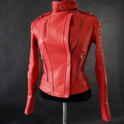 Ocean Drive Leather - FJ50 in red deerskin