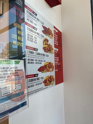 Menu photo 3 Dave's Hot Chicken Culver City, CA
