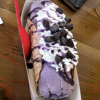 Taco ‘Bout Sweets - Ube Brownie - Ice Cream & Frozen Yogurt Near Me - Redlands, California