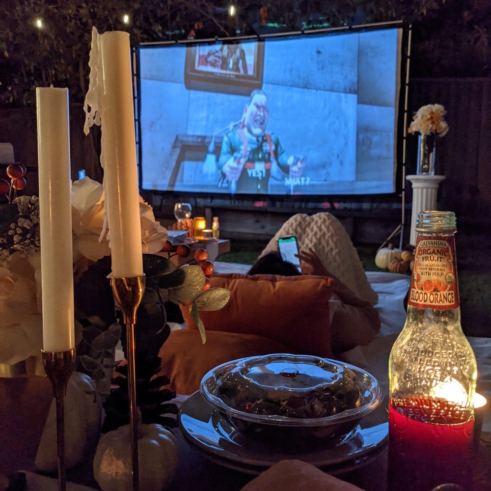 Al Dente Events - Al Dente provided food for my backyard movie night. The picnic baskets were a huge hit. Galvanina soda; salad bowl; and Strozzapreti pasta. - Party & Event Planning Near Me