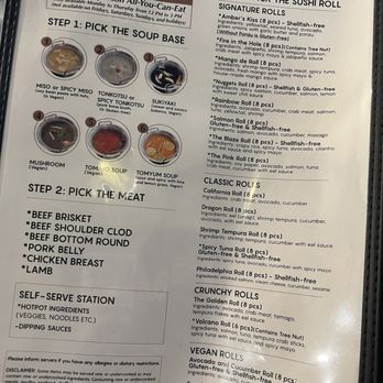 Chubby Cattle Hotpot & Sushi - Denver - Lunch menu - Hot Pot Near Me - Denver, Colorado Chubby Cattle Hotpot & Sushi - Denver - Lunch menu - Hot Pot Near Me - Denver, Colorado