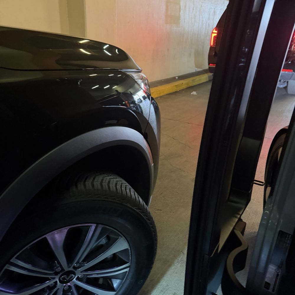 Put space to get out of the car... Put space to get out of the car...
