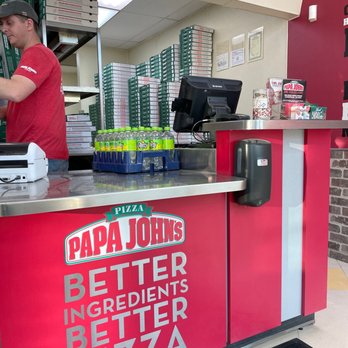 Papa Johns Pizza - Front counter - Pizza Near Me - Louisville, Ohio Papa Johns Pizza - Front counter - Pizza Near Me - Louisville, Ohio