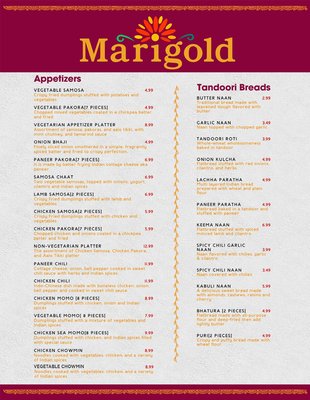 Marigold Fine Indian Cuisine by null