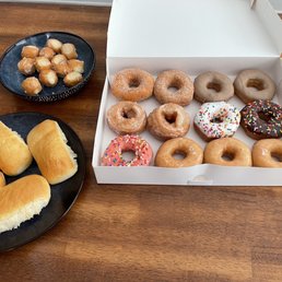 Donuts, kolaches & donut holes.