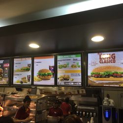 Burger King - Foto con los precios Burger King Noviembre 16