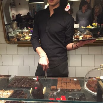 Said - Our man serving us chocolate! - Chocolatiers & Shops Near Me - Rome, RM