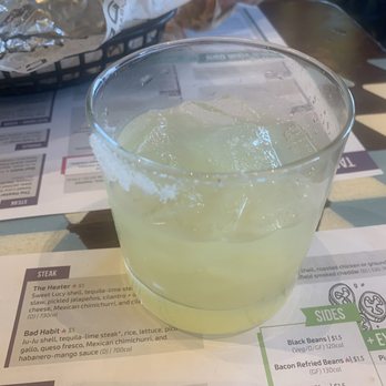 Condado Tacos - Their $10 margarita that wasn't even a margarita and had a huge clump of salt only on one side. - Bars Near Me - Strongsville, Ohio Condado Tacos - Their $10 margarita that wasn't even a margarita and had a huge clump of salt only on one side. - Bars Near Me - Strongsville, Ohio