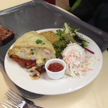 Brú Na Bóinne Visitor Centre - Smoked chicken pancake, coleslaw, quinoa, and side salad. - Visitor Centers Near Me - Drogheda, LH Brú Na Bóinne Visitor Centre - Smoked chicken pancake, coleslaw, quinoa, and side salad. - Visitor Centers Near Me - Drogheda, LH