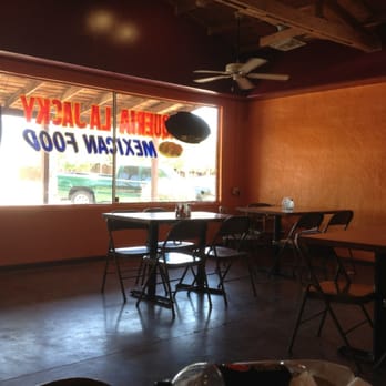 Taqueria La Jacky - Nothing on the walls but nice orange colored walls. - Mexican Near Me - Avondale, Arizona