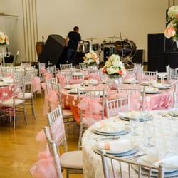Setting up for a fun quinceñera.