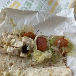 Subway - Somehow this is Rotisserie-Style Chicken (140 Cals) with the teriyaki sauce. Ridiculous.