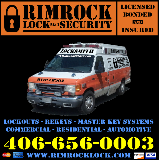 RIMROCK LOCK AND SECURITY Updated October 2024 7535 Entryway Dr, Billings, Montana Keys