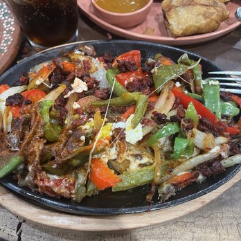 Rosa Madera - Chorizo con queso. Had a lot of veggies not enough potatoes - Mexican Near Me - Santa Ana, California Rosa Madera - Chorizo con queso. Had a lot of veggies not enough potatoes - Mexican Near Me - Santa Ana, California