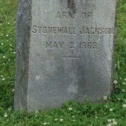 Burial Place of Stonewall Jackson's Arm - Storefront photo!