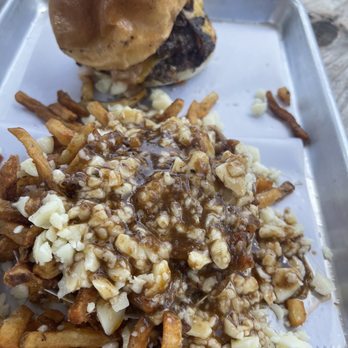 Smoqehouse - Brisket Burger..double and Poutine - Barbeque Near Me - Bradenton Beach, Florida Smoqehouse - Brisket Burger..double and Poutine - Barbeque Near Me - Bradenton Beach, Florida
