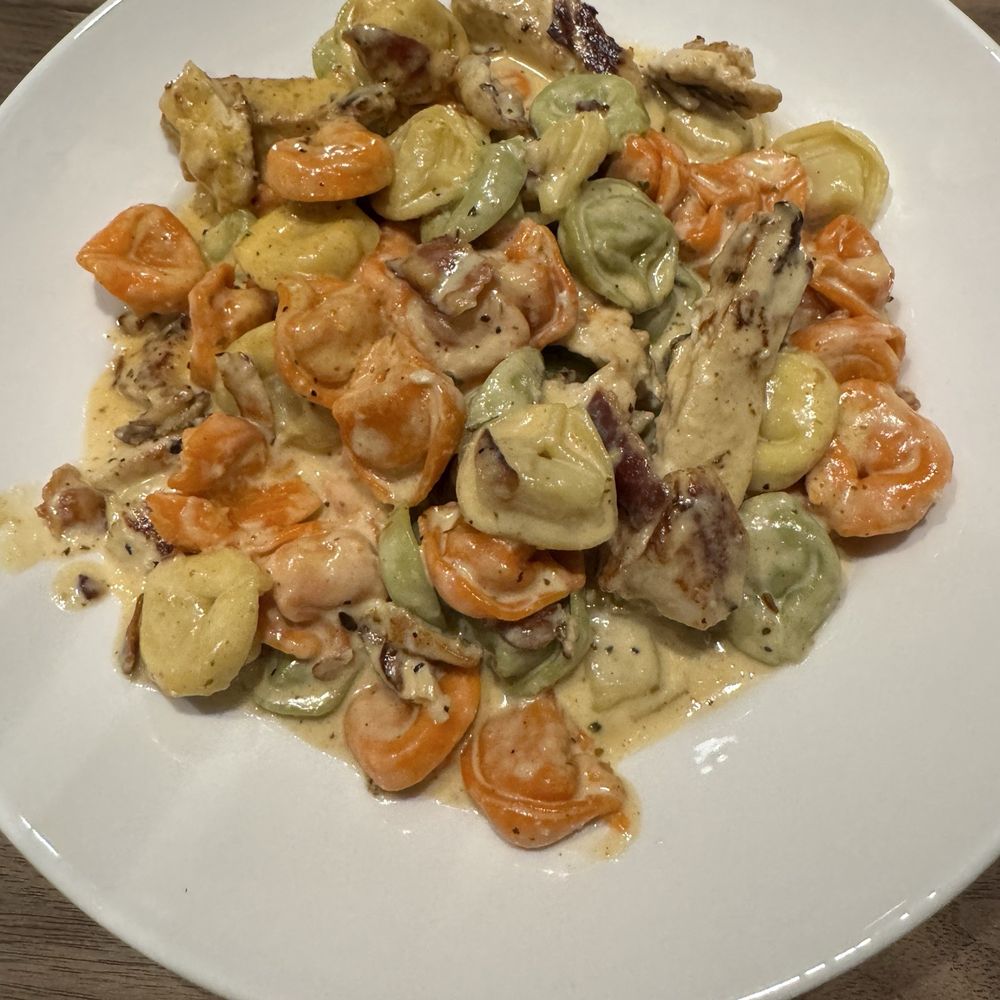 Olympic Steak & Pizza - Arlington - Tortellini with added chicken. It's so good! - Steakhouses Near Me - Arlington, Tennessee