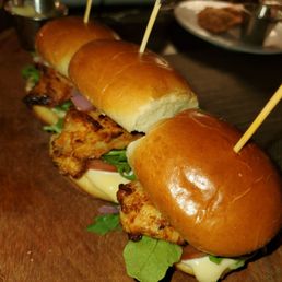 Spiced Chicken Sliders