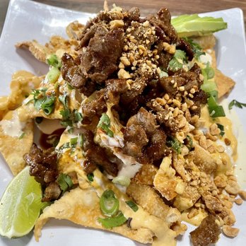 375 Social Kitchen - Wonton Nachos - Asian Fusion Near Me - Universal City, Texas 375 Social Kitchen - Wonton Nachos - Asian Fusion Near Me - Universal City, Texas