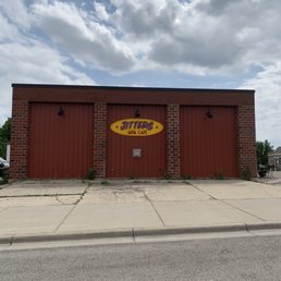 Outside - side of building