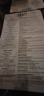 Menu photo 1 Craft Kitchen and Bar Danbury, CT Menu photo 1 Craft Kitchen and Bar Danbury, CT