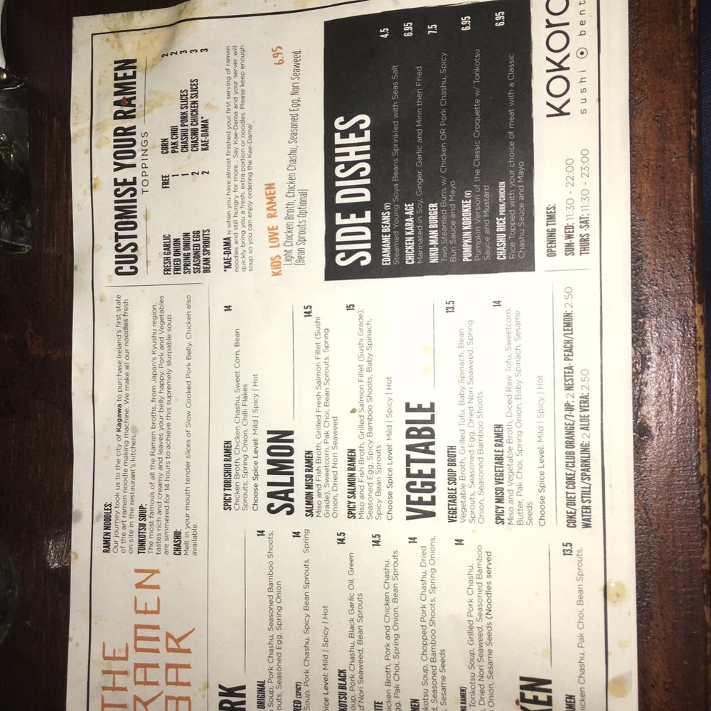 The Ramen Bar - Ramen Near Me - Dublin, D