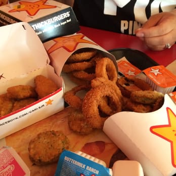 Carl's Jr - Onion rings, poppers, and zucchini - Burgers Near Me - Hayward, California Carl's Jr - Onion rings, poppers, and zucchini - Burgers Near Me - Hayward, California