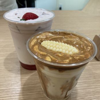 Harucake - Strawberry milk, soo soo lattee - Coffee & Tea Near Me - Los Angeles, California