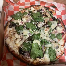 Greek Pizza Greek Pizza