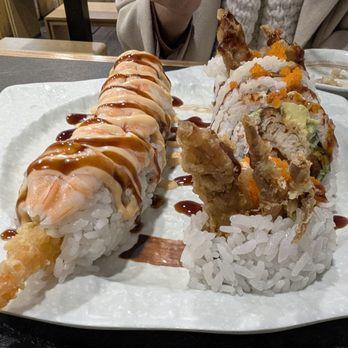 Sumi Sushi - Spider Roll (5 Large Pcs) Red Dragon Roll - Sushi Bars Near Me - San Jose, California Sumi Sushi - Spider Roll (5 Large Pcs) Red Dragon Roll - Sushi Bars Near Me - San Jose, California