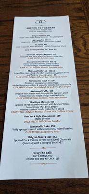 Menu photo 2 Brewery Ardennes Geneva, NY