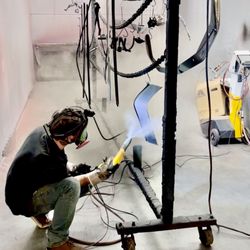 Great American Powder Coating & Eco-Blasting - Great American Powder Coating doing a kick ass job on my project