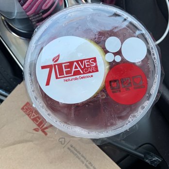 7 Leaves Cafe - Yummy Strawberry hibiscus - Coffee & Tea Near Me - Cerritos, California