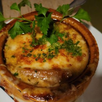 Eat: An American Bistro - French onion soup - New American Near Me - Virginia Beach, Virginia Eat: An American Bistro - French onion soup - New American Near Me - Virginia Beach, Virginia