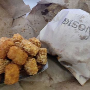 Big Al's Burgers at The Junction - Bison burger and small order of tater tots - Fast Food Near Me - Kanab, Utah Big Al's Burgers at The Junction - Bison burger and small order of tater tots - Fast Food Near Me - Kanab, Utah
