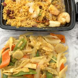 Hong Kong - Curry Shrimp Combo