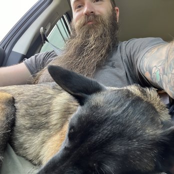 Wolfsbane K9 - Her little legs have to go twice as far so she's beat. - Pet Training Near Me - Surgoinsville, Tennessee Wolfsbane K9 - Her little legs have to go twice as far so she's beat. - Pet Training Near Me - Surgoinsville, Tennessee
