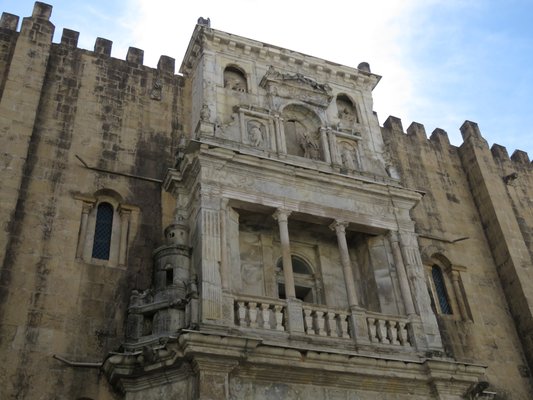Old Cathedral of Saint Mary of Coimbra by null