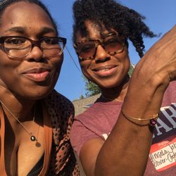 Brewer Park - With niece at Family reunion