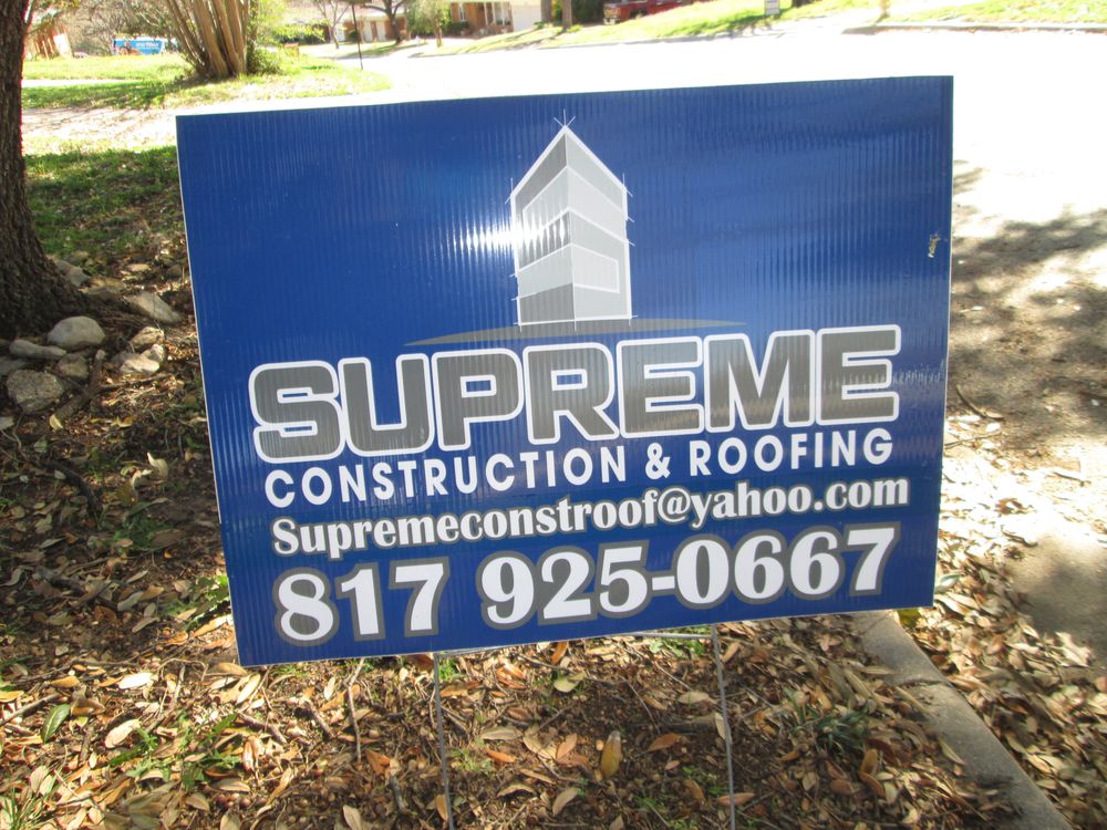 Slide of Supreme Construction & Roofing