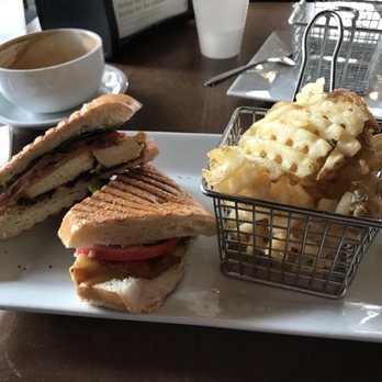 The Nest Cafe - The Nest panini with side of waffle fries - Coffee & Tea Near Me - Alpharetta, Georgia The Nest Cafe - The Nest panini with side of waffle fries - Coffee & Tea Near Me - Alpharetta, Georgia