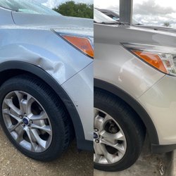 Bayside Frame Auto Body & Paint - Before & After repair done by Bayside Frame.