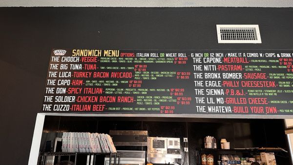 Menu photo 3 Cuzzo's The Sandwich Joint Camarillo, CA Menu photo 3 Cuzzo's The Sandwich Joint Camarillo, CA