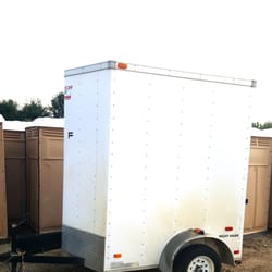 Gustafson Septic Service - Heated restroom trailer