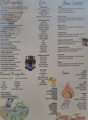 Menu photo 4 Snap Taco Orion Township, MI
