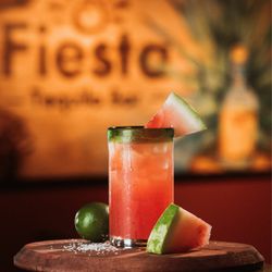 Fiesta Tequila Bar - Fresh Watermelon Margarita