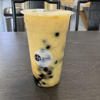 Hygge Boba Tea and Smoothies - Delicious Nordic Sunrise with Boba (Power Juice, "P2") - Bubble Tea Near Me - Solvang, California Hygge Boba Tea and Smoothies - Delicious Nordic Sunrise with Boba (Power Juice, "P2") - Bubble Tea Near Me - Solvang, California