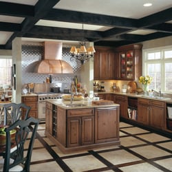 Parrish & Company - Beautiful Cardell Cabinetry in Coventry II Knotty Maple Wiley Brown