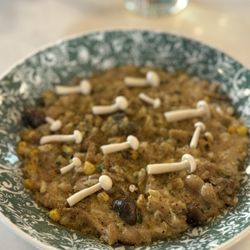 Clyde's Fine Diner - Sweet corn Risotto