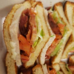 84th Classic Cafe - The turkey club is a blt on steroids.